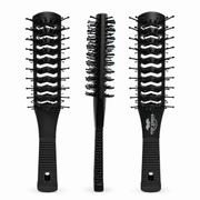 Tunnelbürste schwarz Kunststoff Comb Wb942
