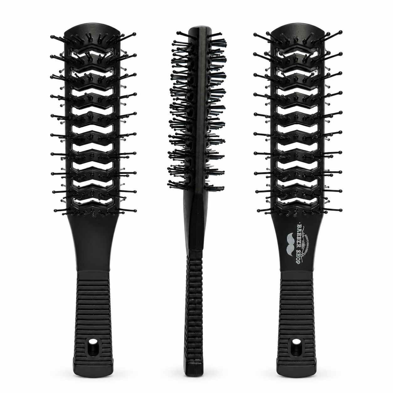 Tunnelbürste schwarz Kunststoff Comb Wb942