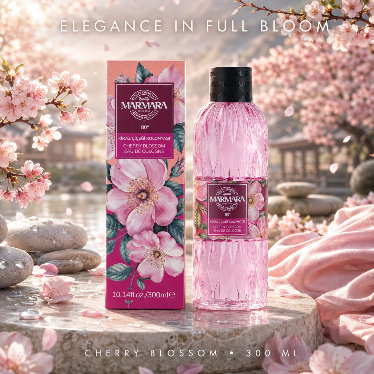 Marmara Cologne Kirschblüte 300 ml 2er Pack