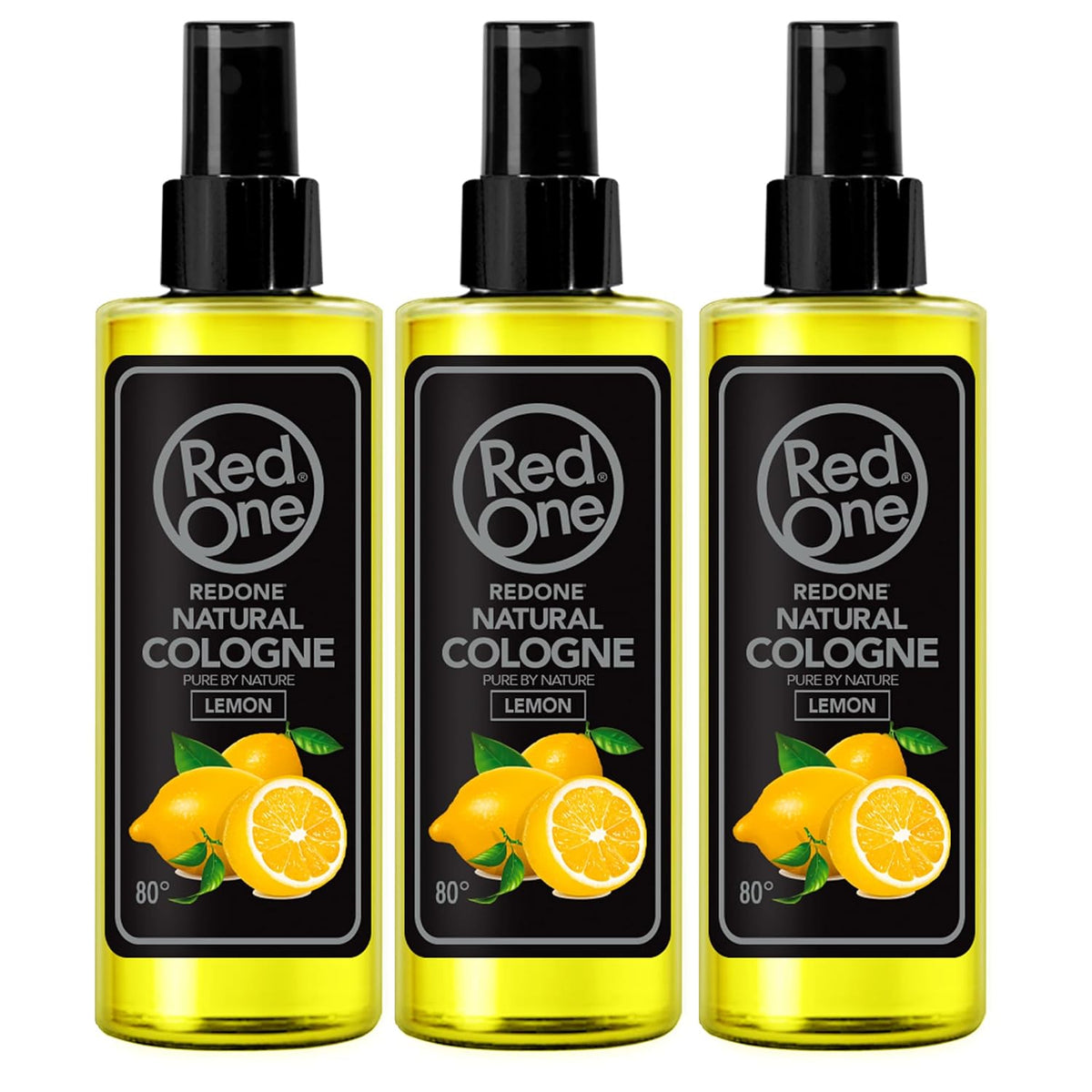 RedOne Cologne Zitrone 3er Pack 3x150 ml