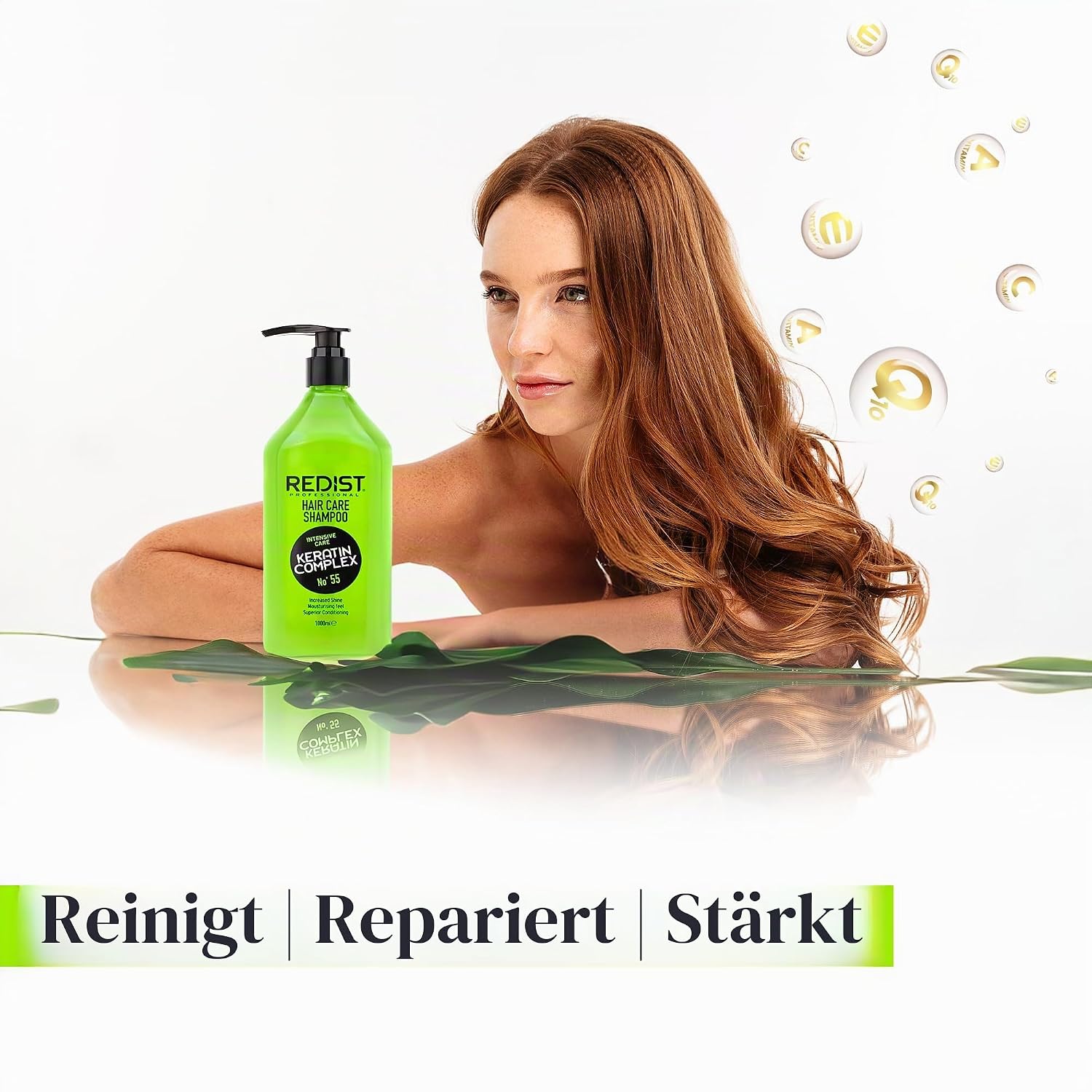 Redist Keratin Haar-Shampoo 1000 ml – Bild 2