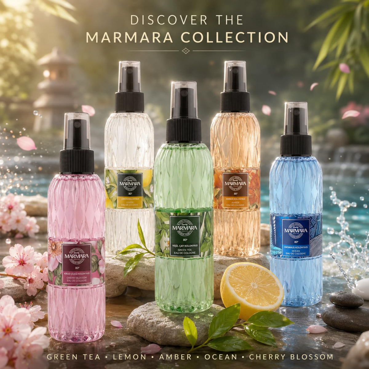 Marmara Cologne 150 ml Lemon Spray