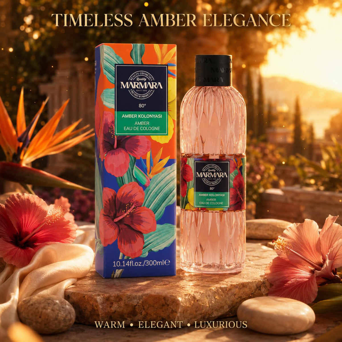 Marmara Cologne Amber 300 ml 2er Pack