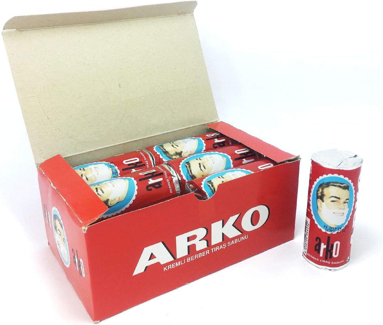 Arko Rasierseife, 12 Stück × 75 g, 900 g – Bild 2