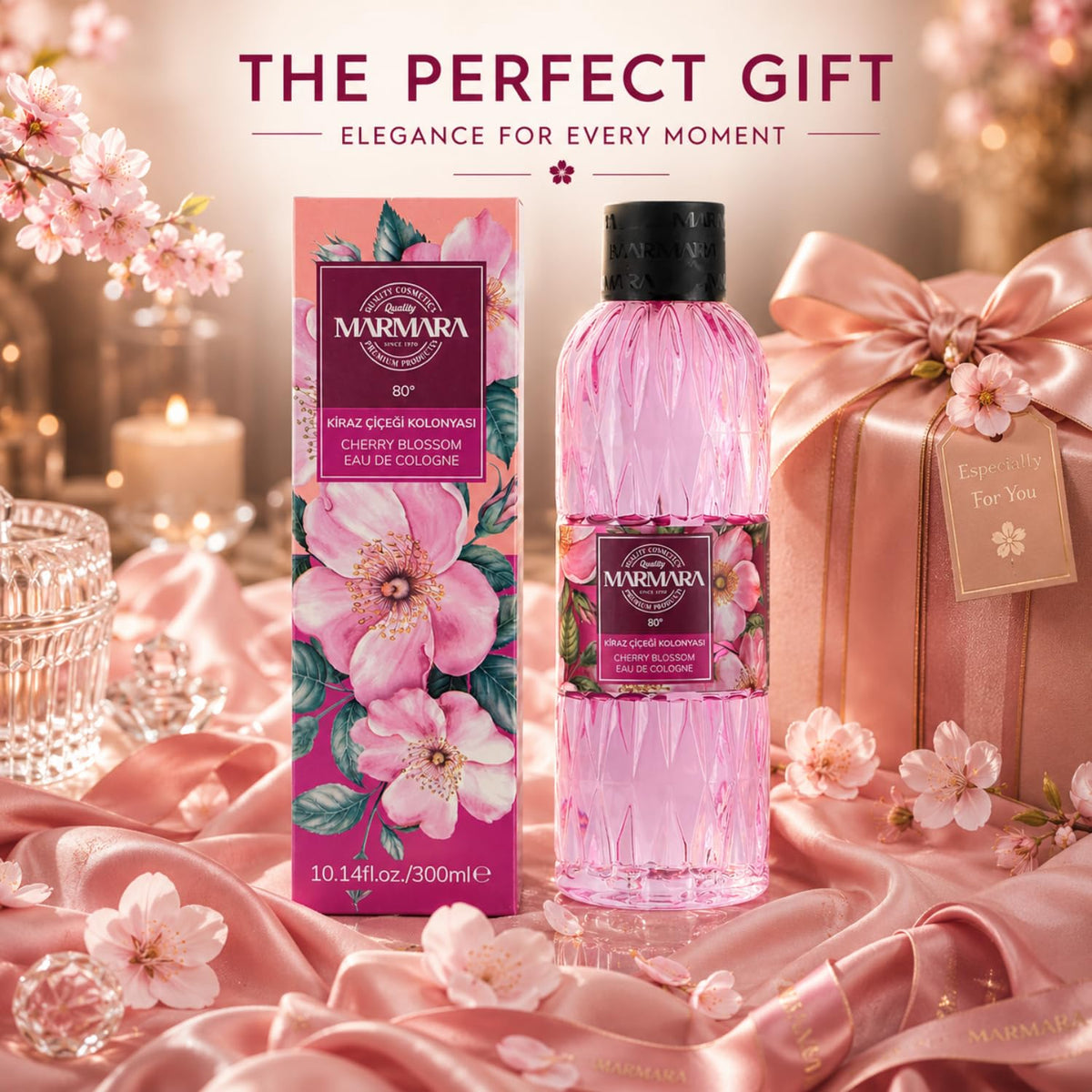 Marmara Cologne Kirschblüte 300 ml 2er Pack
