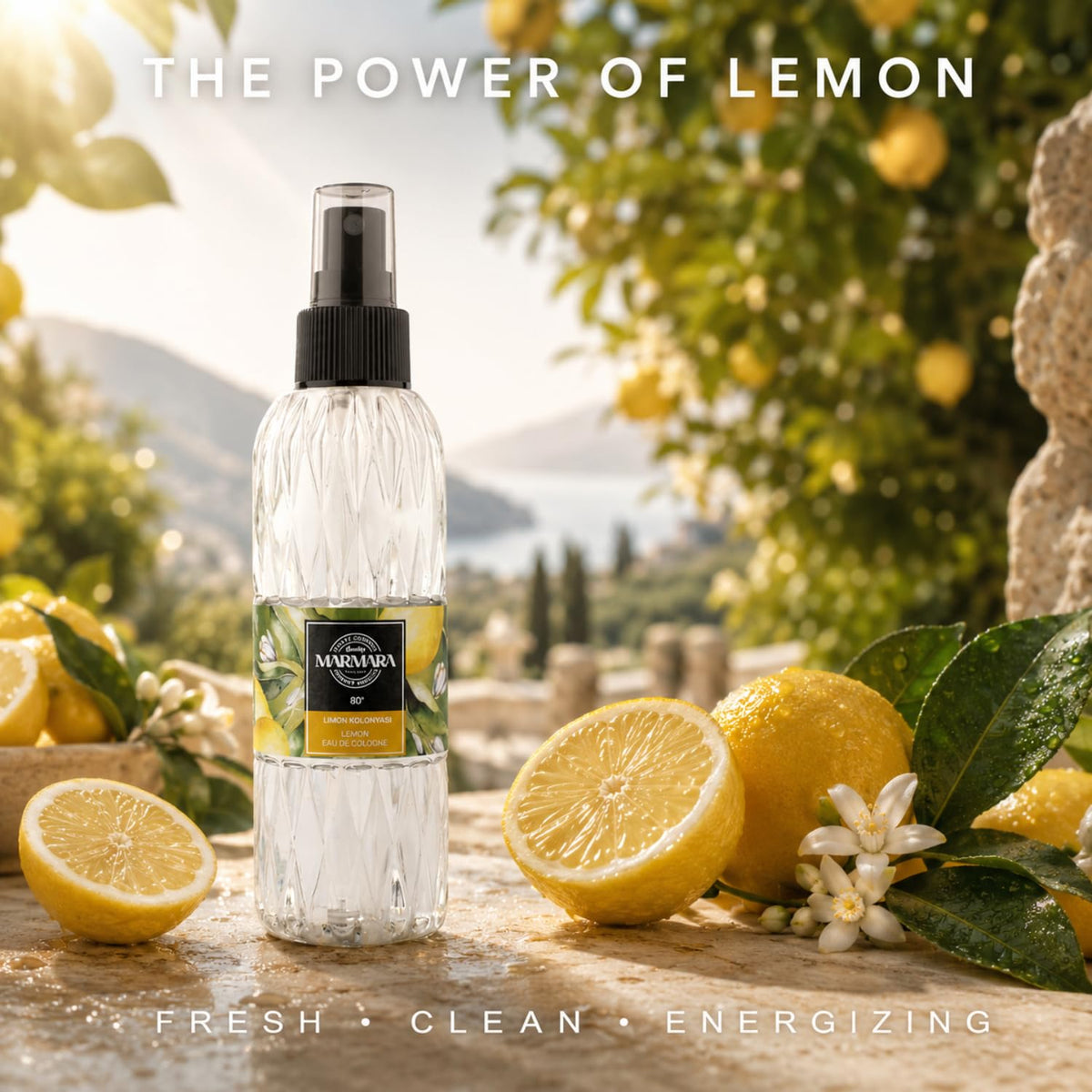 Marmara Cologne 150 ml Lemon Spray
