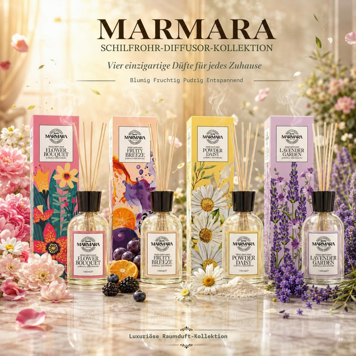 Marmara Duftstäbchen Raumduft 12er Pack