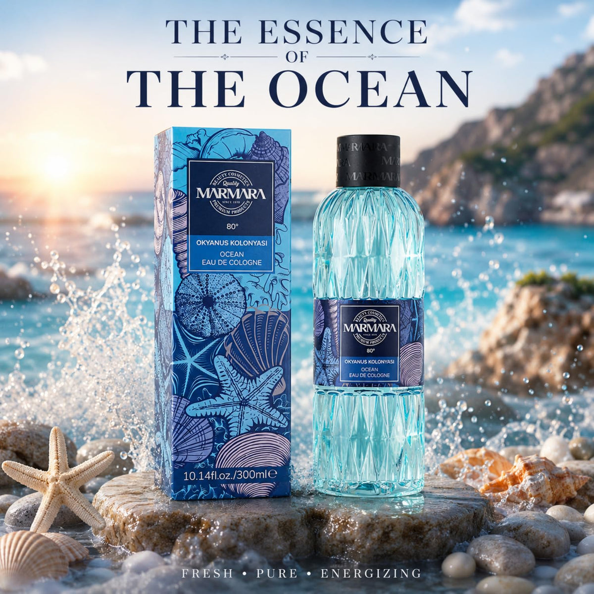 Marmara Cologne Ocean 300 ml 2er Pack