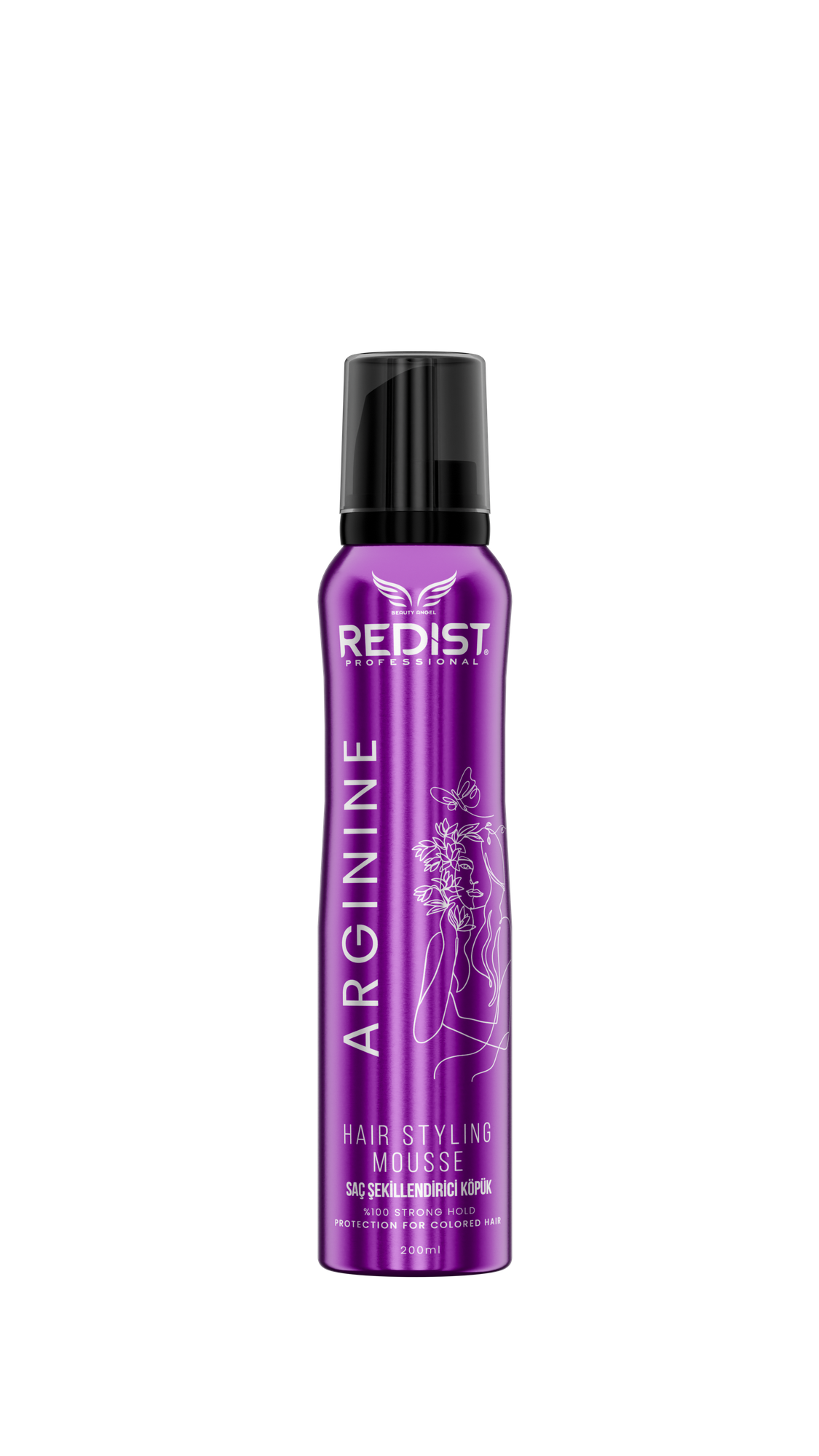 Redist Test Color Lock Hair Styling Mousse (Arginine)