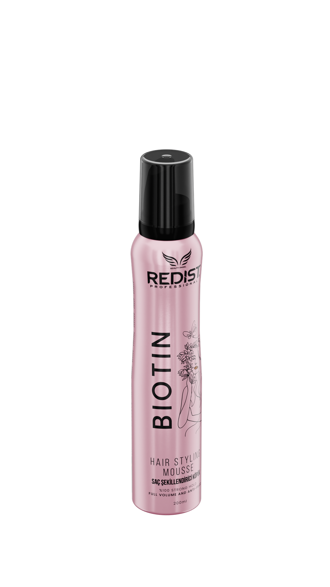Redist Test Biotin Volumizing Hair Styling Mousse