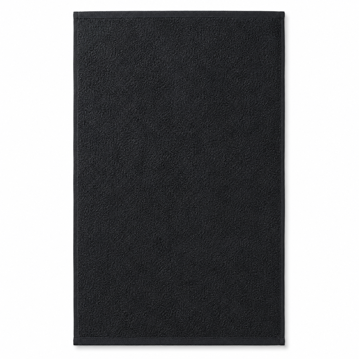 Handtuch Professional towel black 45x90 cm