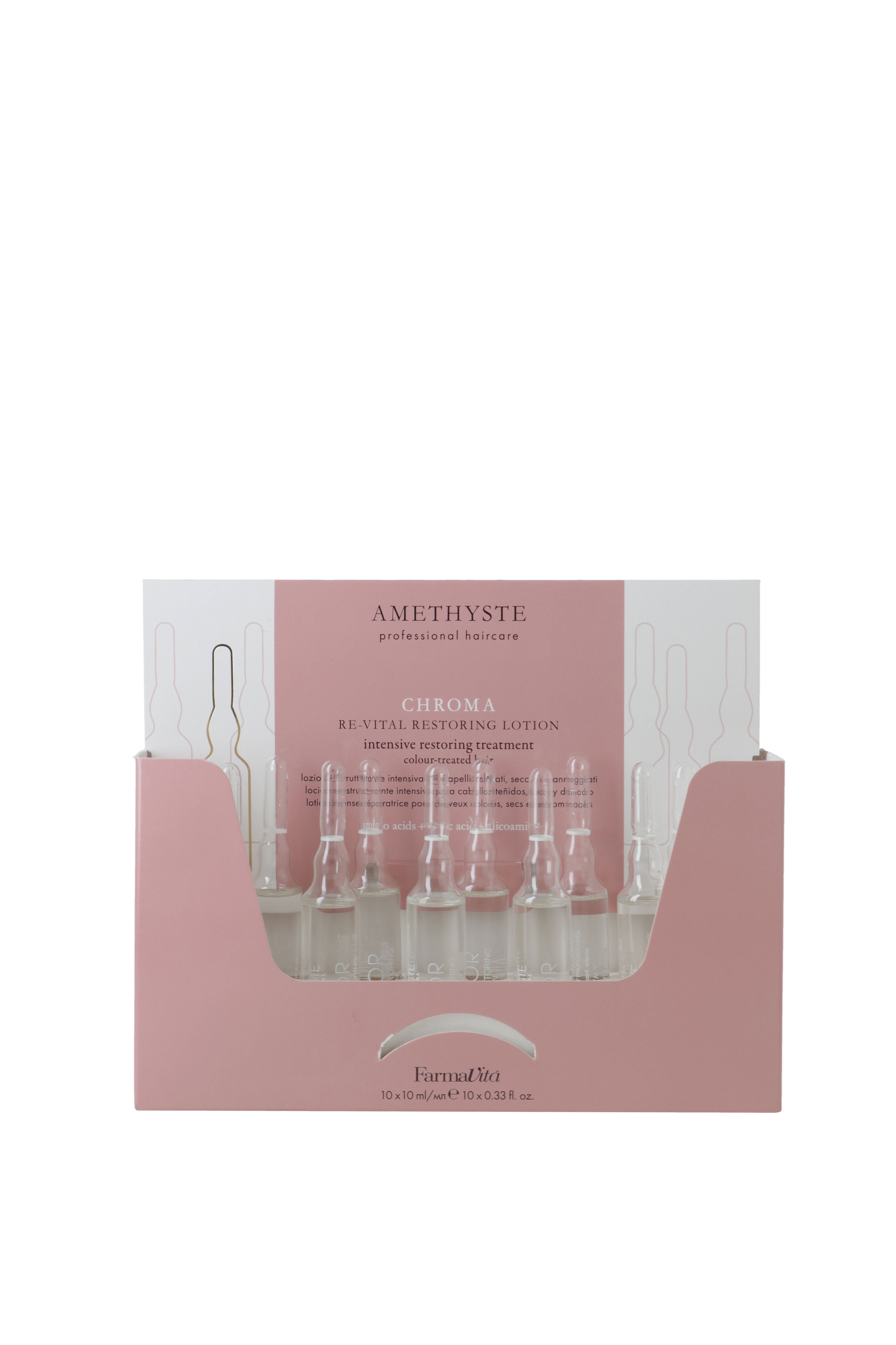 TEST Amethyste CHROMA Re-Vital Restoring Lotion 10x10 ml