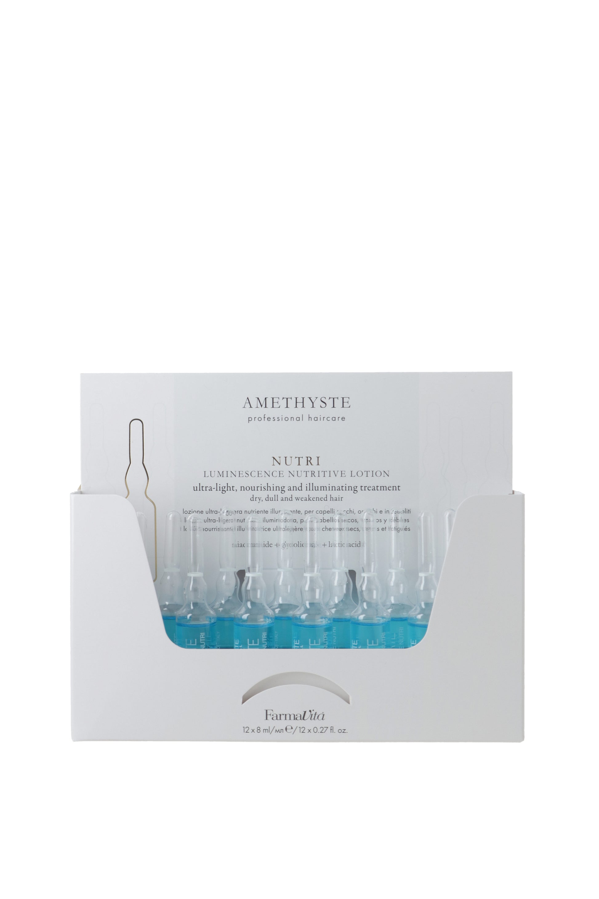 TEST Amethyste NUTRI Luminescence Nutritive Lotion 12x8 ml