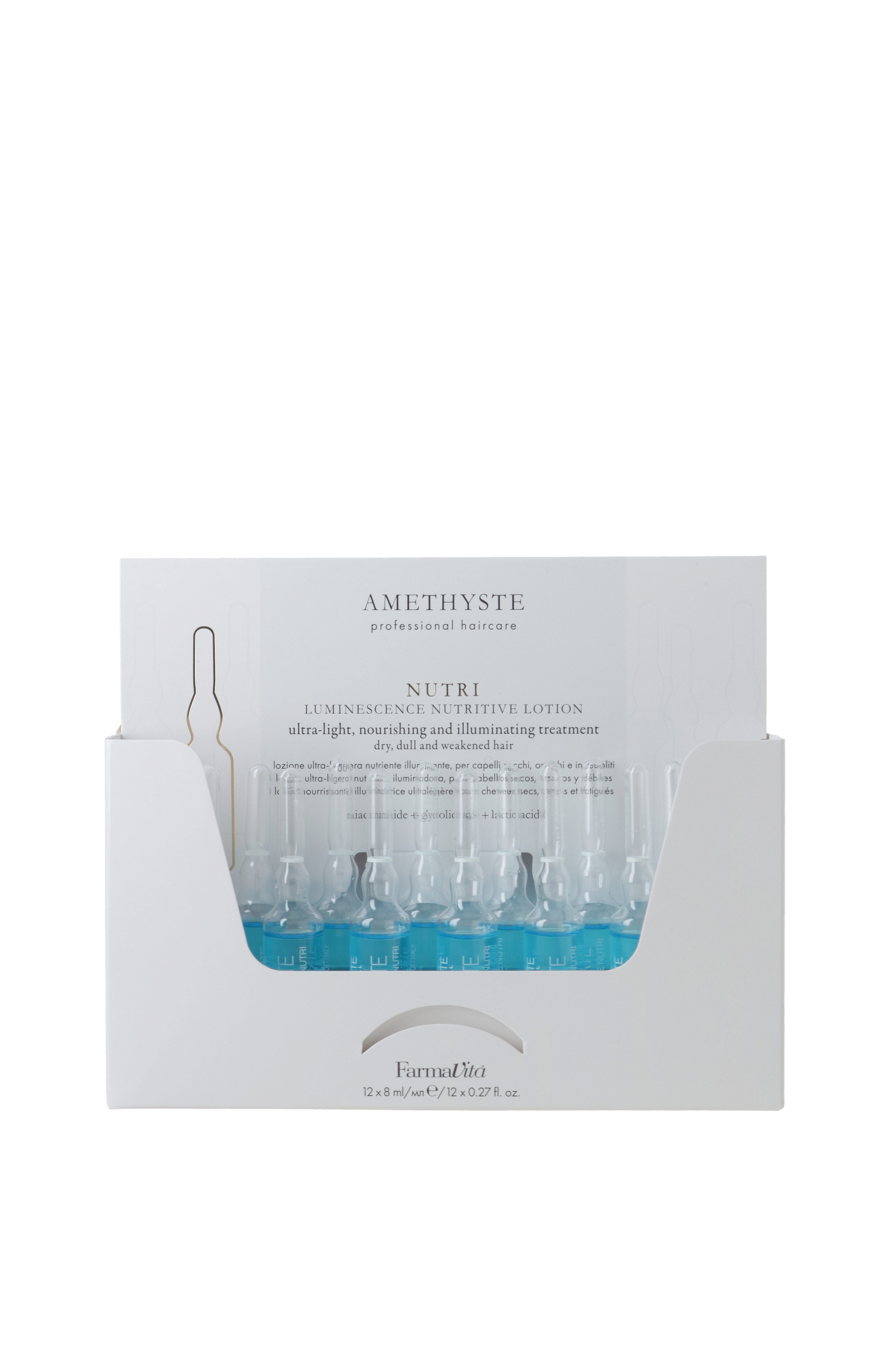 TEST Amethyste NUTRI Luminescence Nutritive Lotion 12x8 ml
