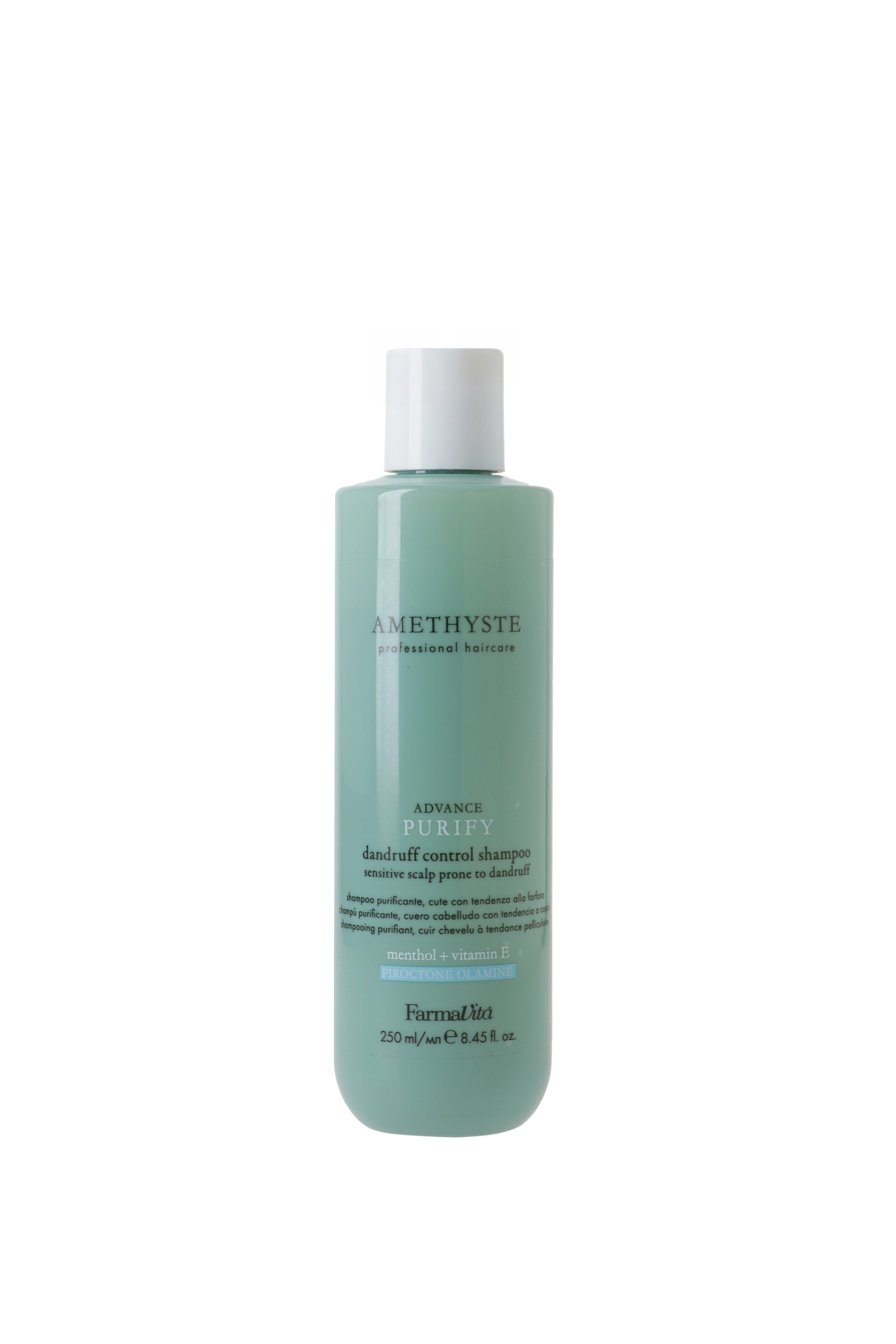 TEST Amethyste ADVANCE PURIFY Dandruff Control Shampoo 250 ml