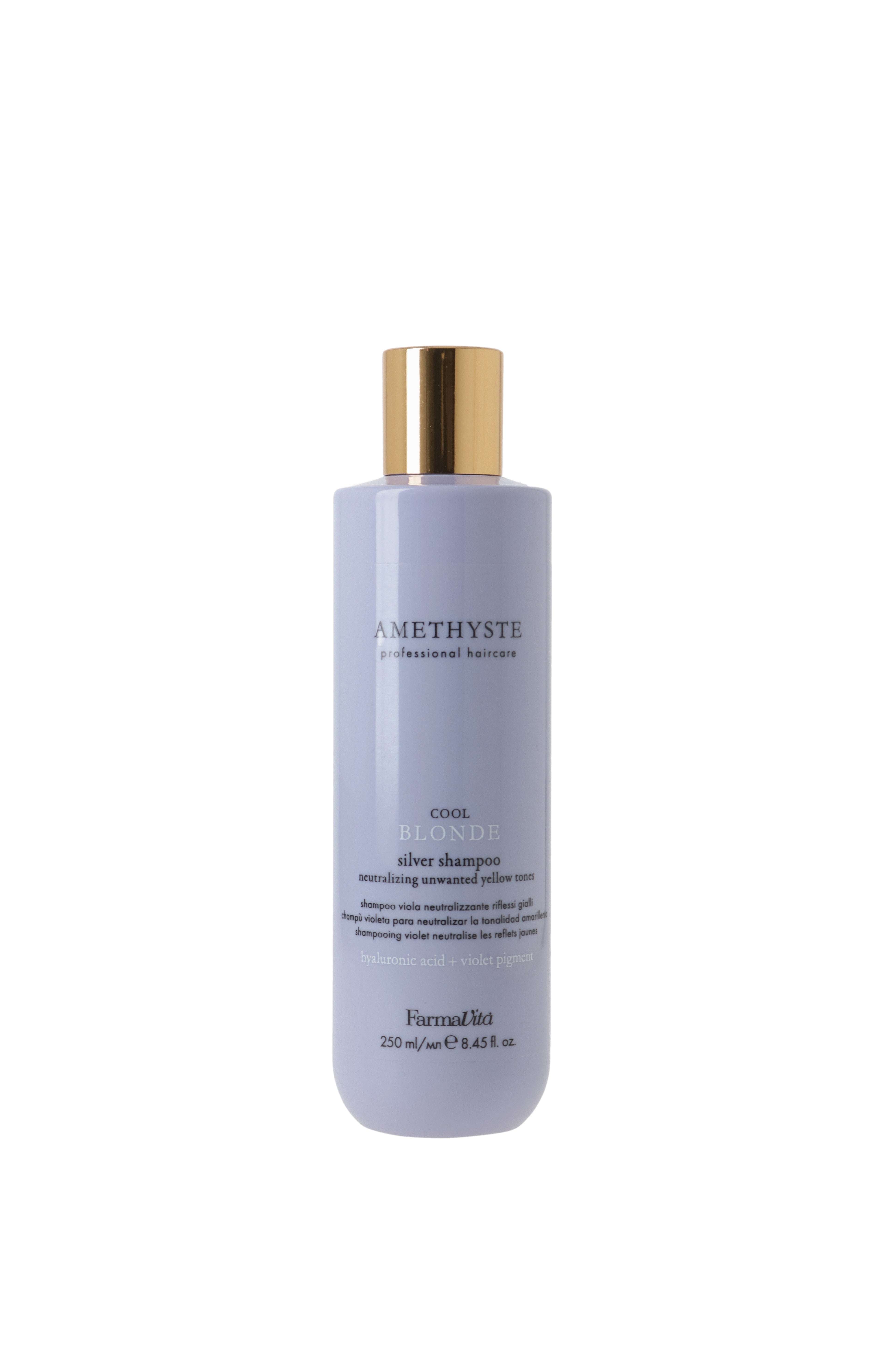 TEST Amethyste COOL BLONDE Silver Shampoo 250 ml