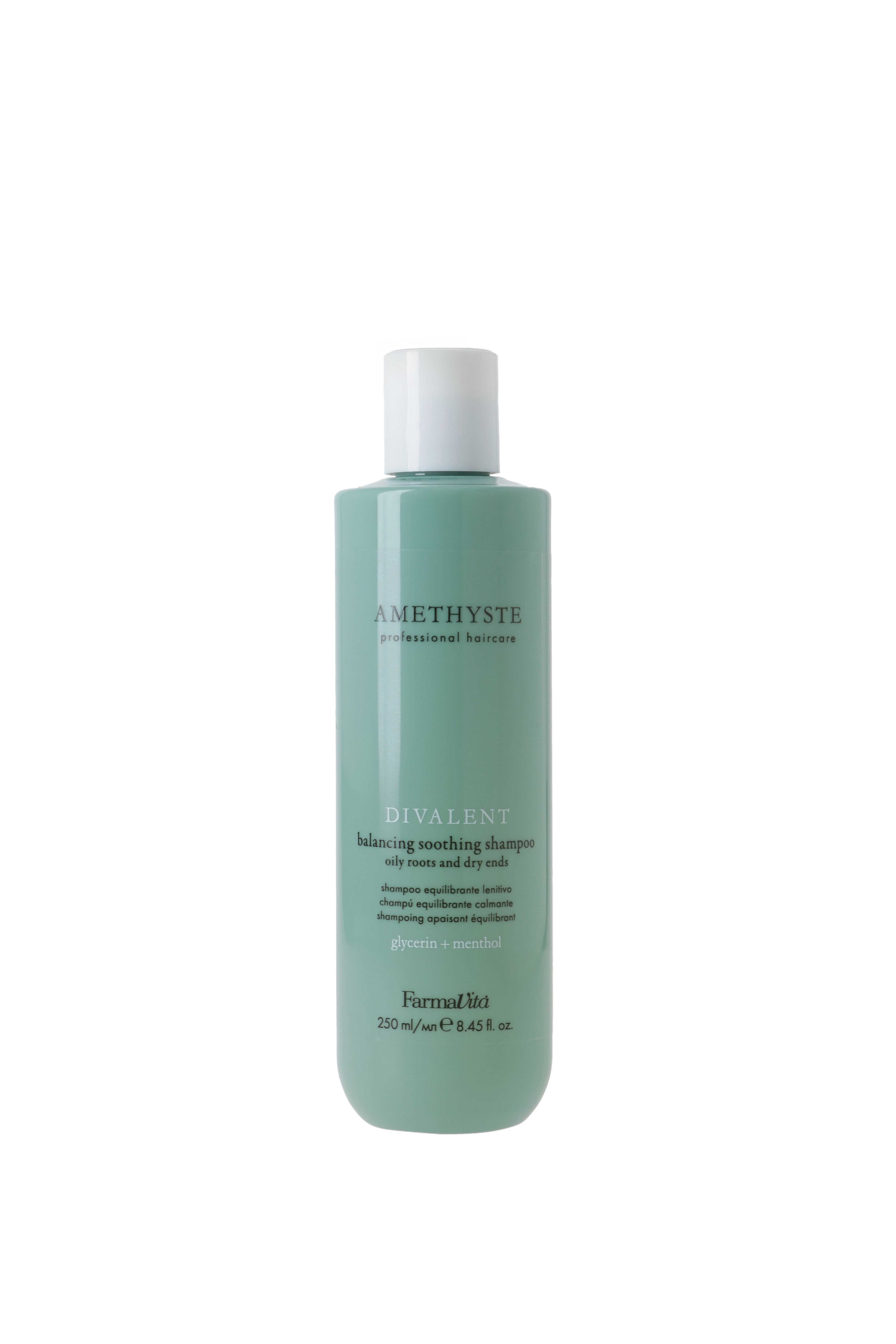 TEST Amethyste DIVALENT Balancing Soothing Shampoo 250 ml