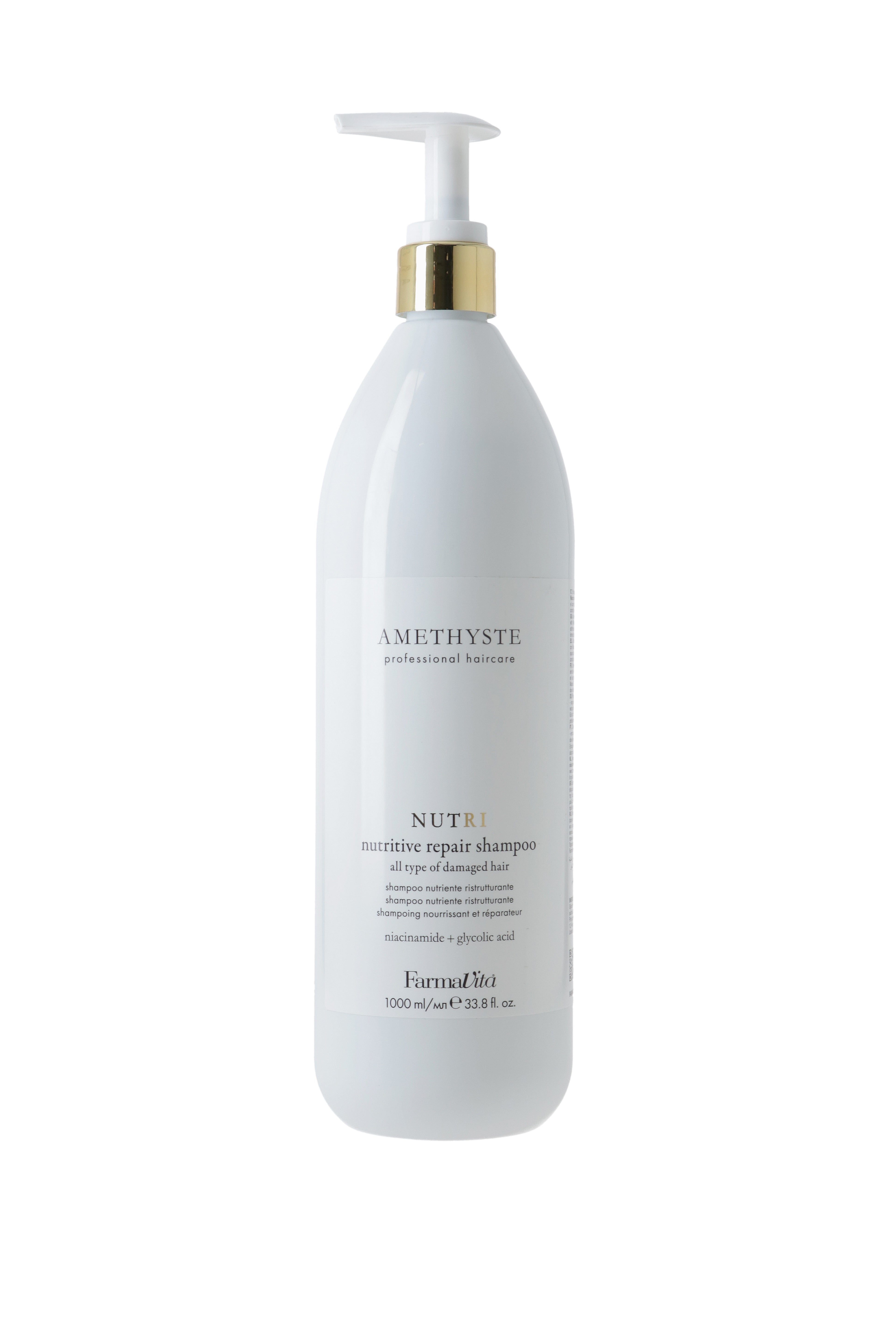 TEST Amethyste NUTRI Nutritive Repair Shampoo 1000 ml