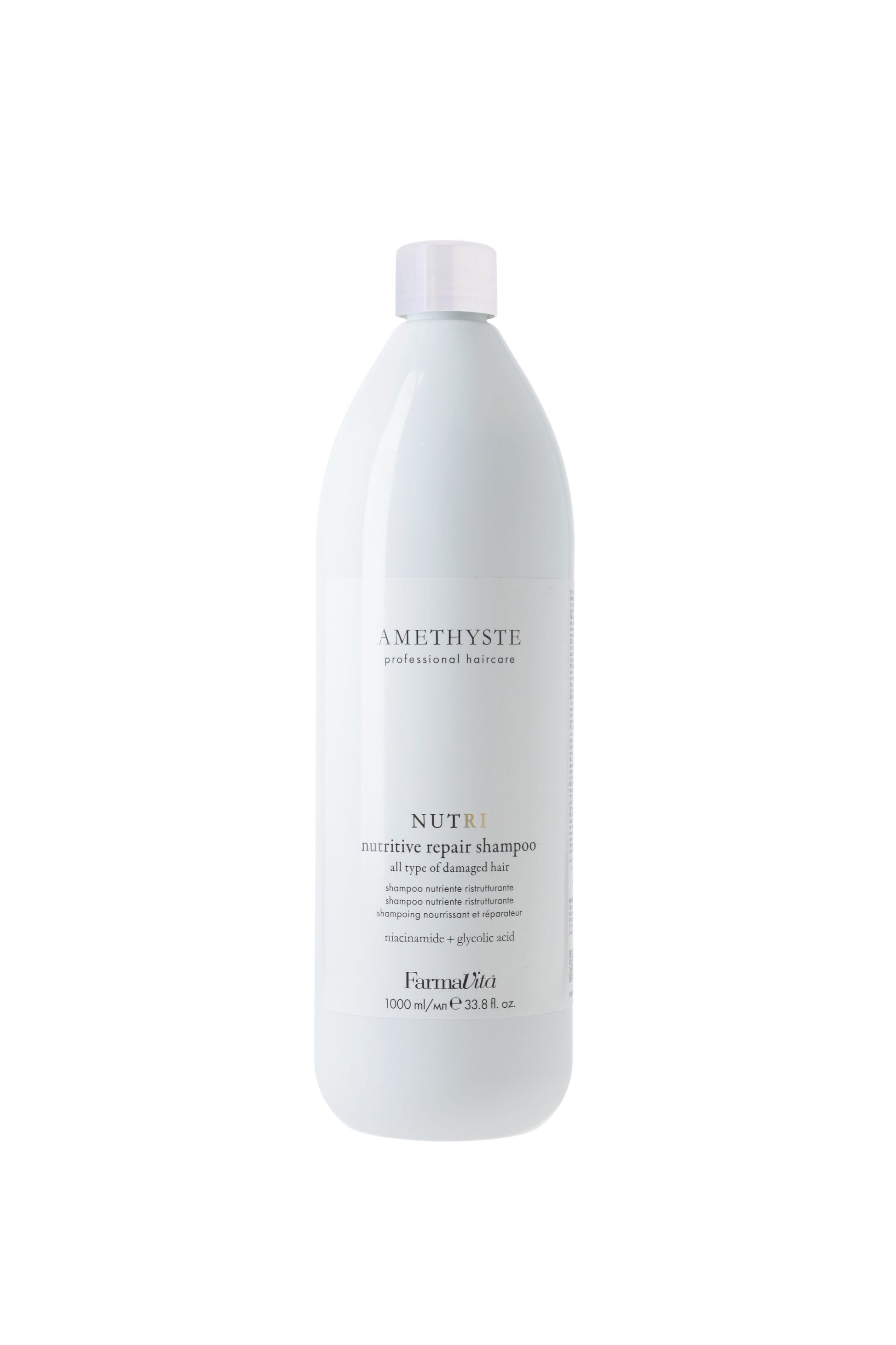TEST Amethyste NUTRI Nutritive Repair Shampoo 1000 ml
