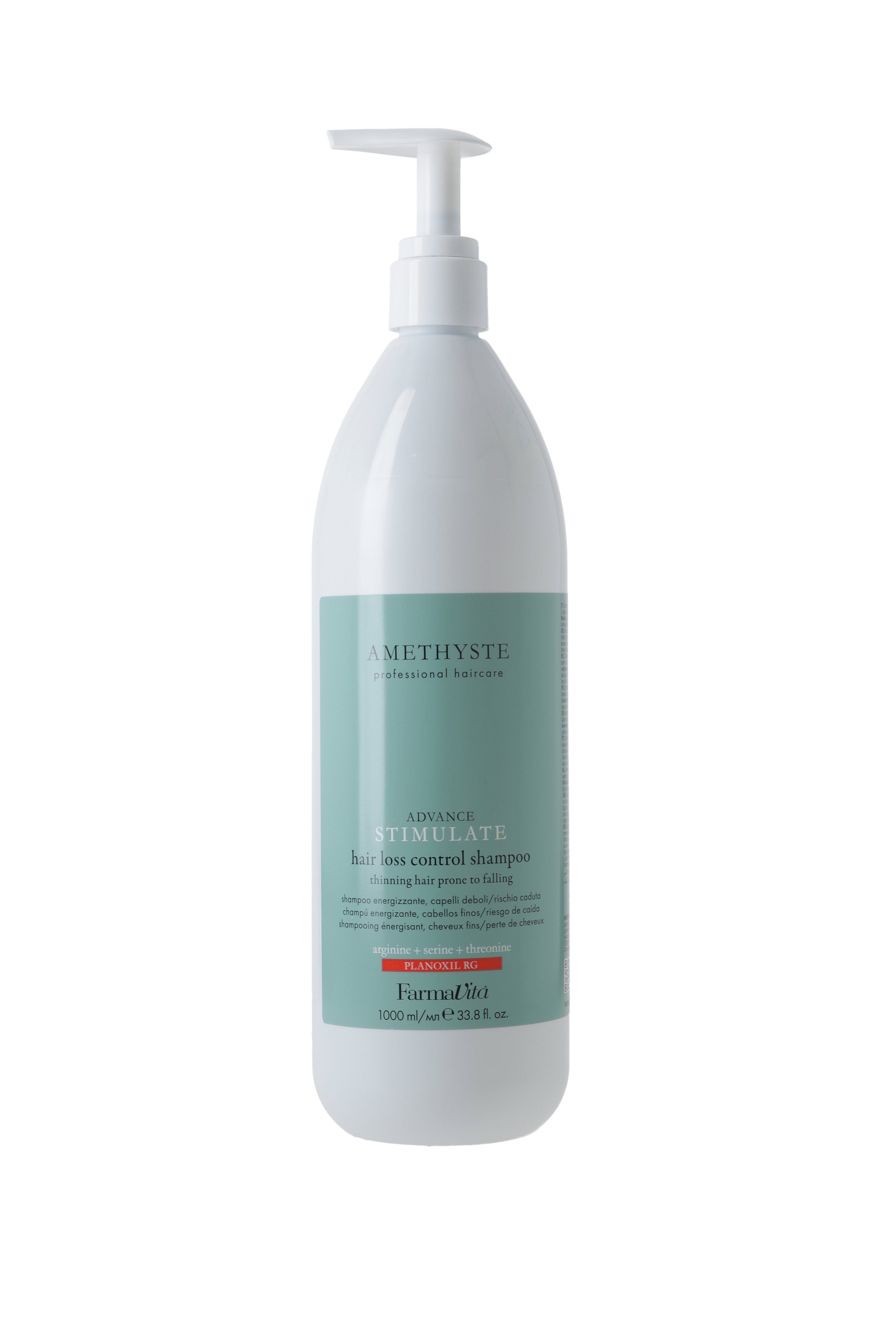 TEST Amethyste ADVANCE STIMULATE Hair Loss Control Shampoo 1000 ml