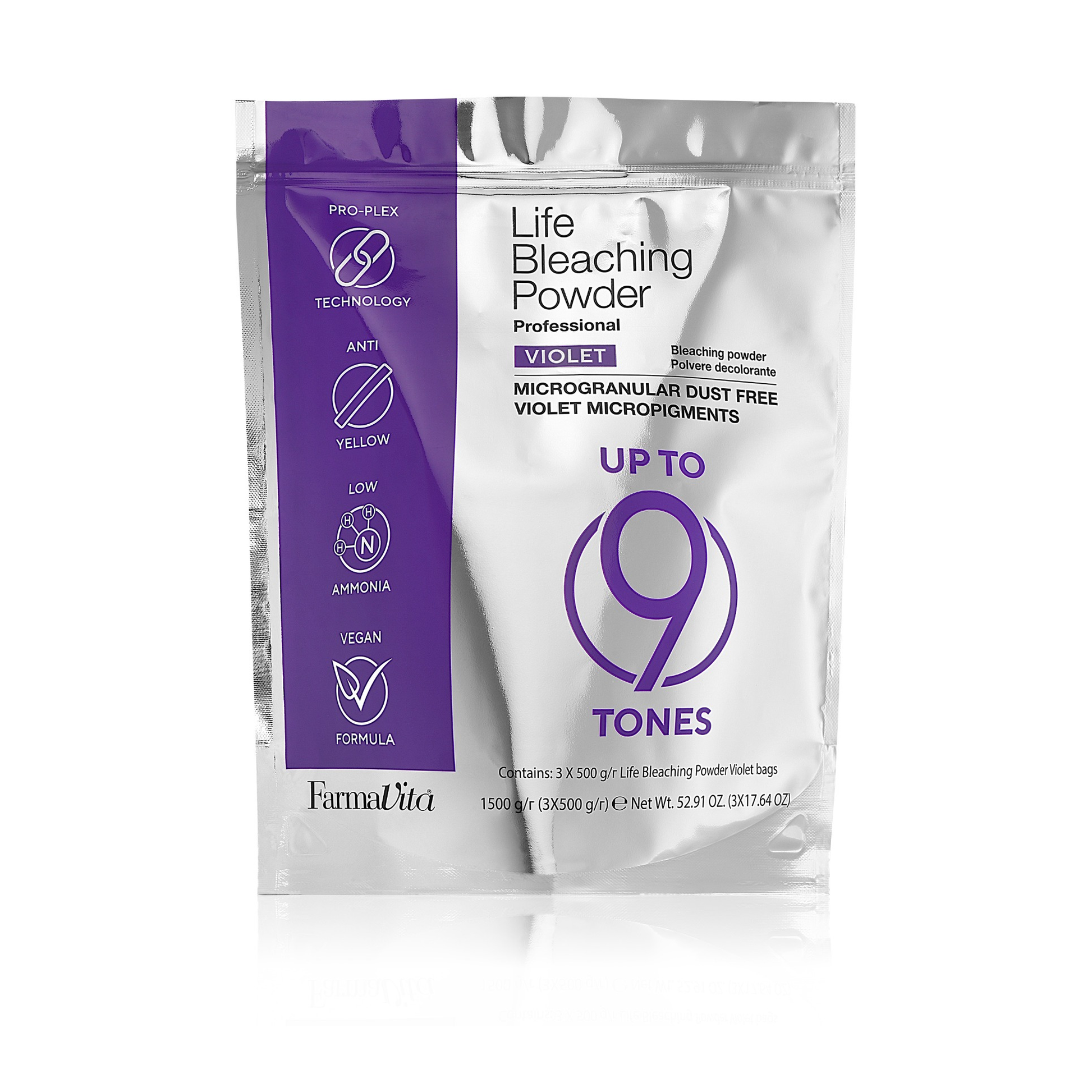 FarmaVita Life Bleaching Powder Violet