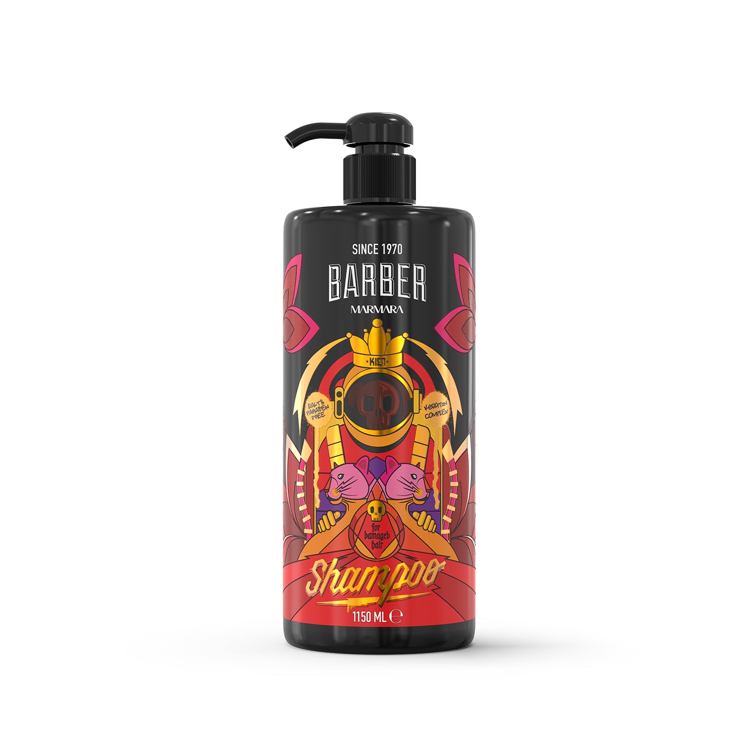 Barber Marmara Men Shampoo mit Arganöl / Keratin 1150 ml