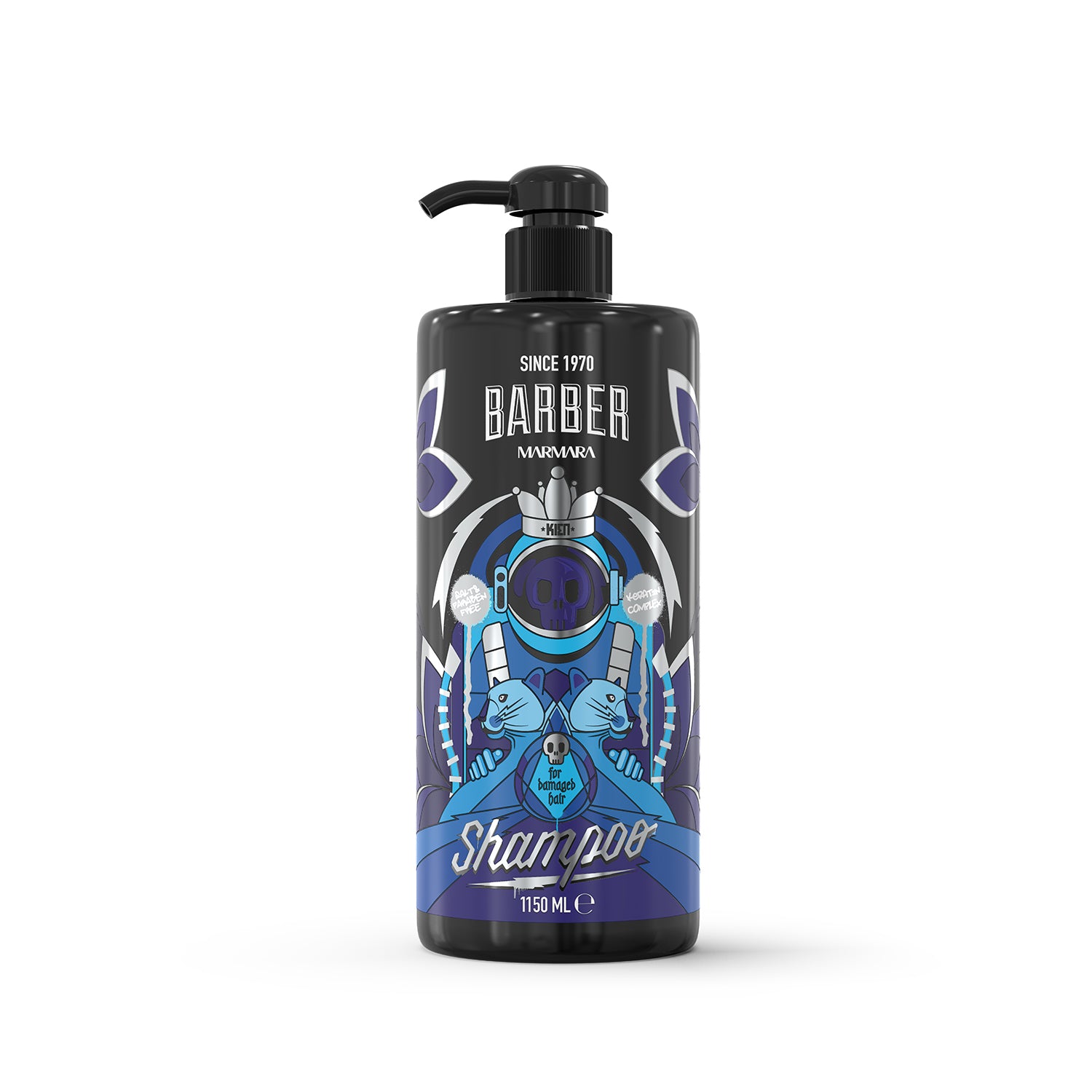 Barber Marmara Men Shampoo mit Arganöl / Keratin 1150 ml – Bild 2