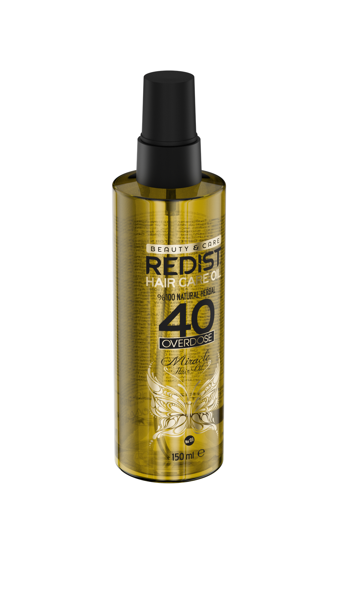 Redist Test 40 Overdose Miracle Hair Oil