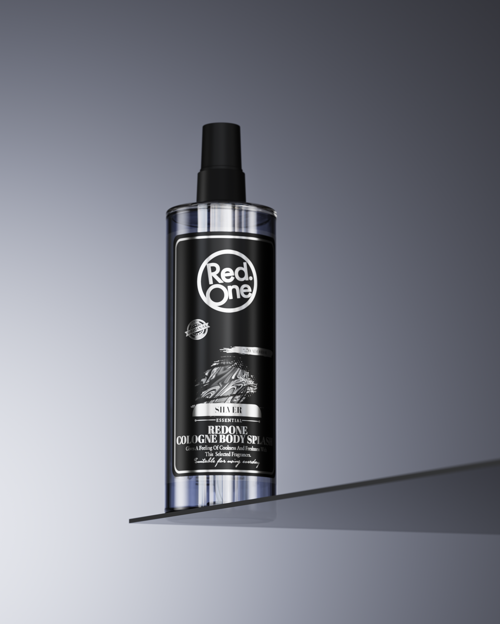 Test Cologne Body Splash 400 ml – Silver