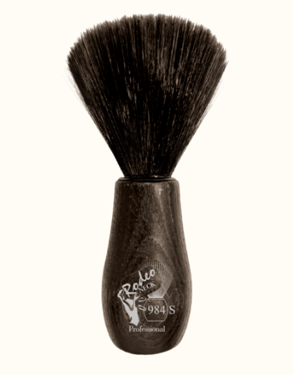 Rodeo Nackenpinsel rund schwarz 984S