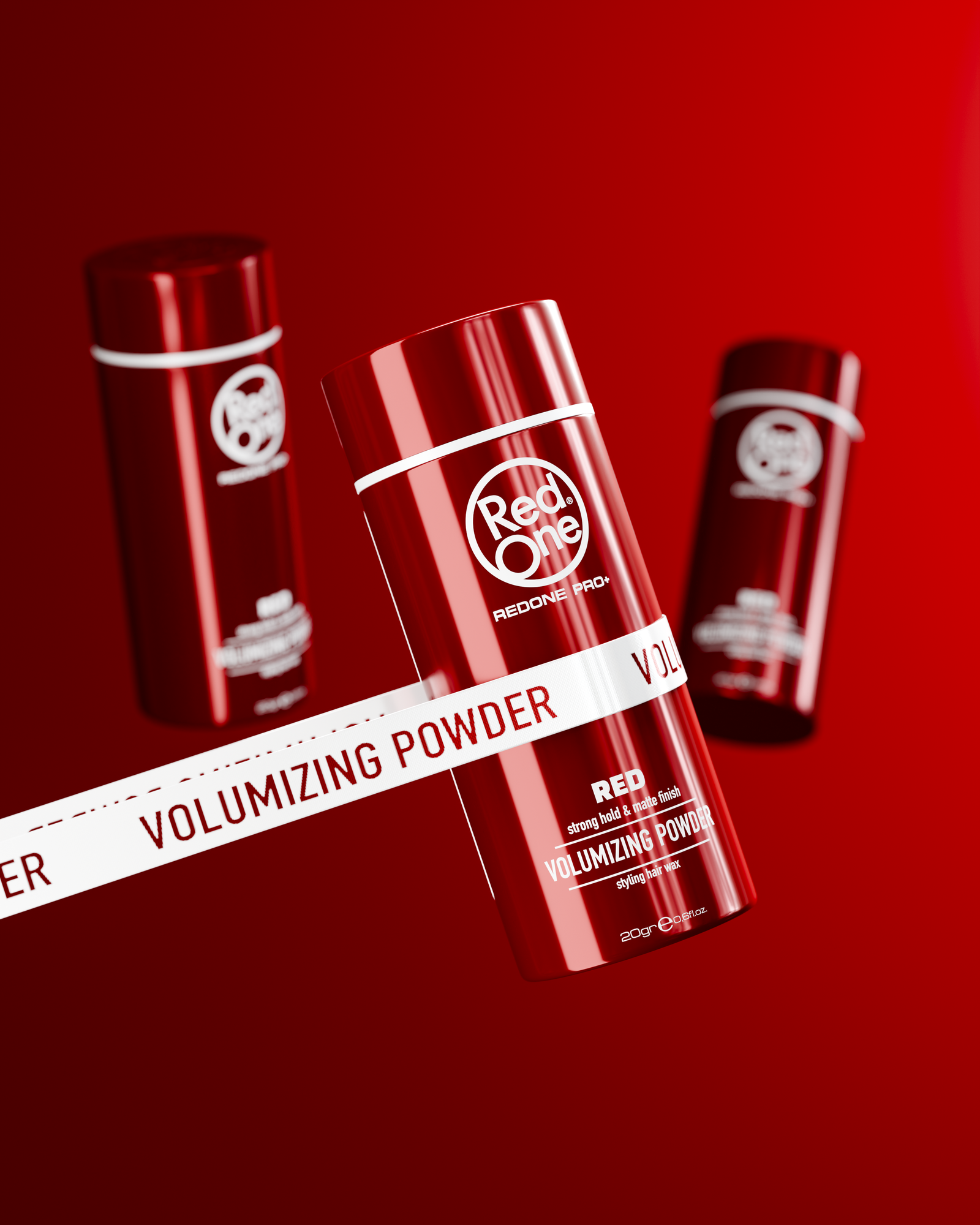 Test Volumizing Powder Wax 20 g – Red