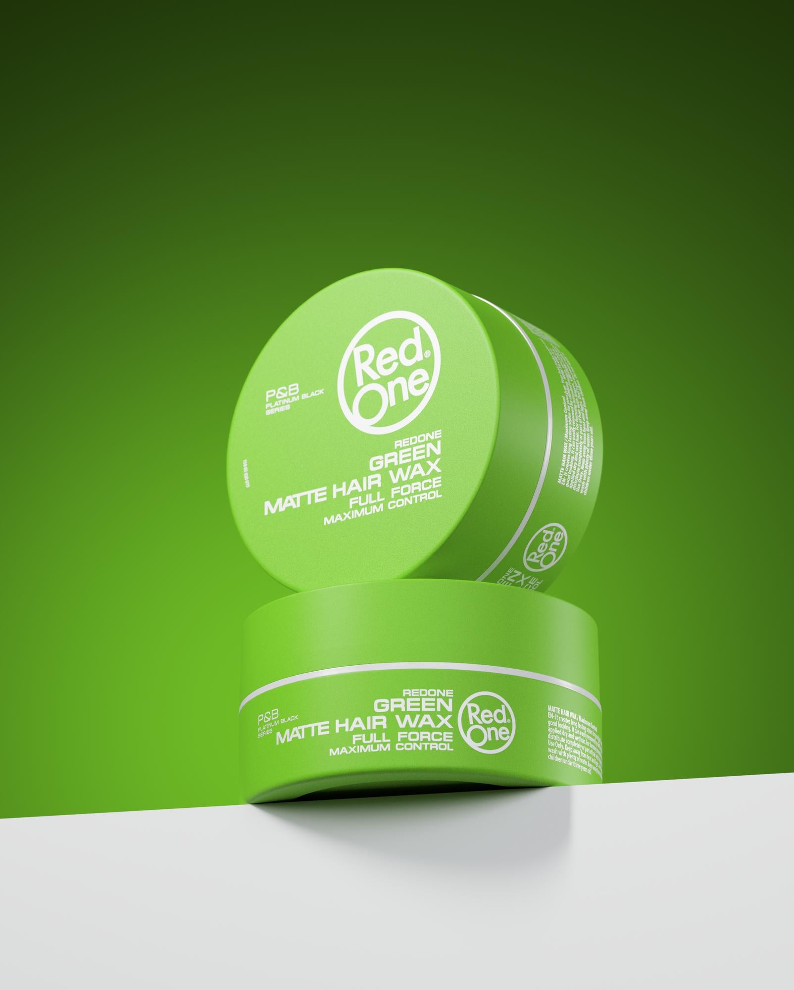 RedOne Green Matte Hair Wax 6er Pack 6x150 ml