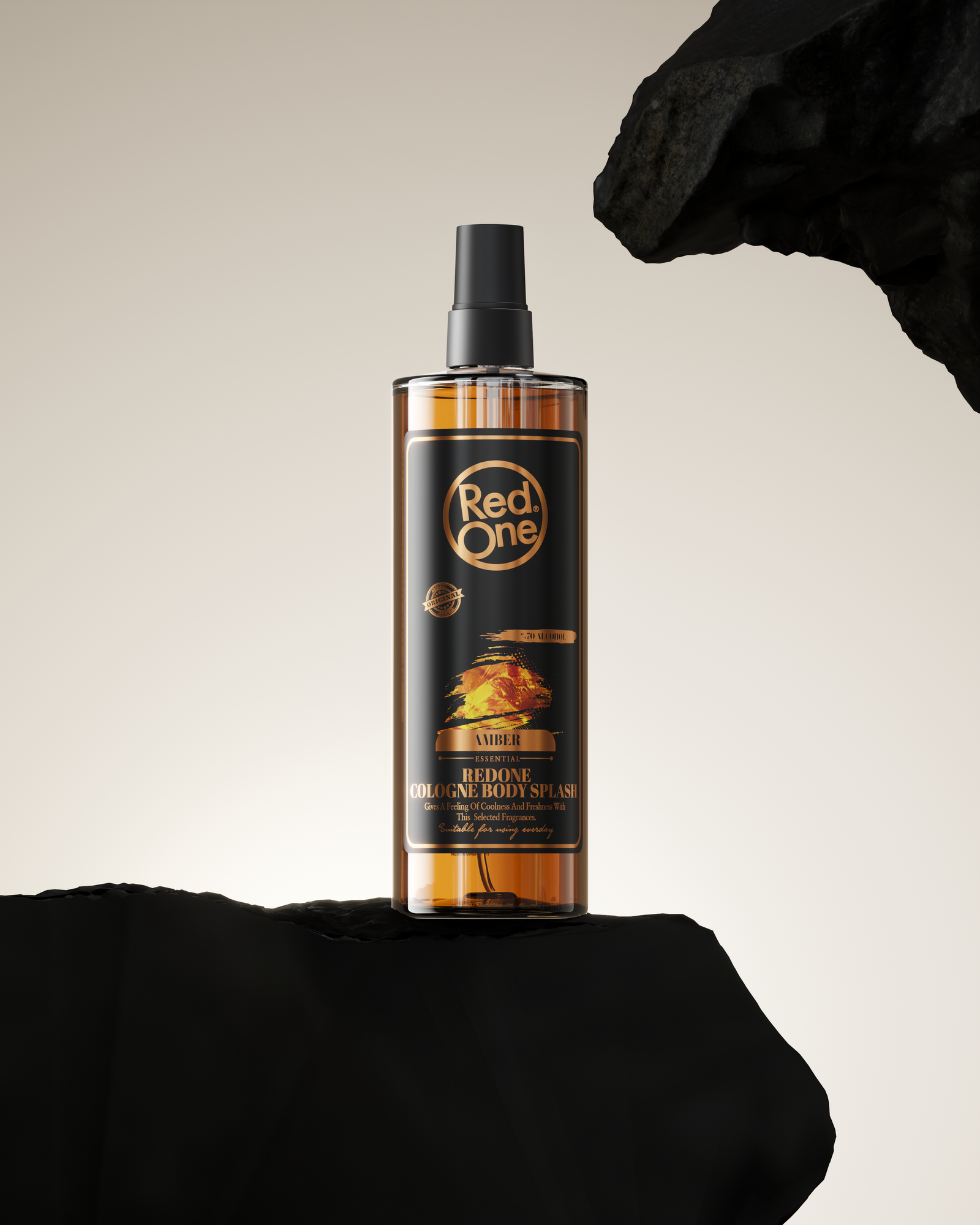 Test Cologne Body Splash 400 ml – Amber
