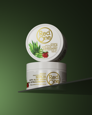 Test Face & Body Scrub 450 ml – Strawberry & Aloe Vera